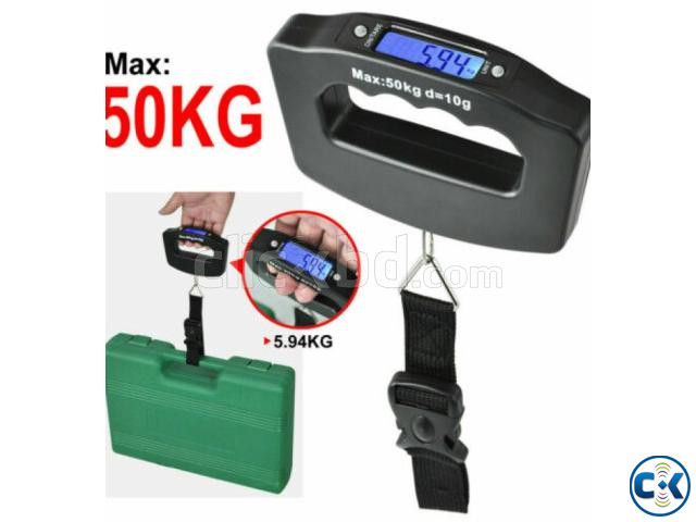 Digital Luggage Weight Scale 50kg Belt large image 1