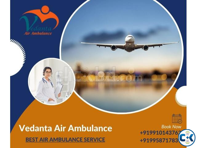 Book Vedanta Air Ambulance in Kolkata for Attentive and Easy large image 0