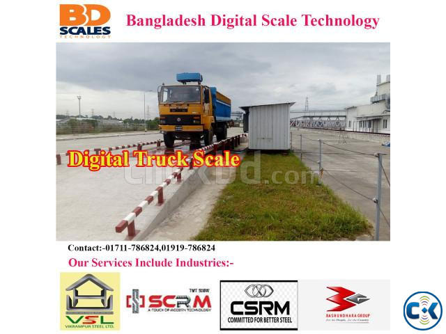 Digital Truck Scale 3X7.5M 60 Ton large image 3