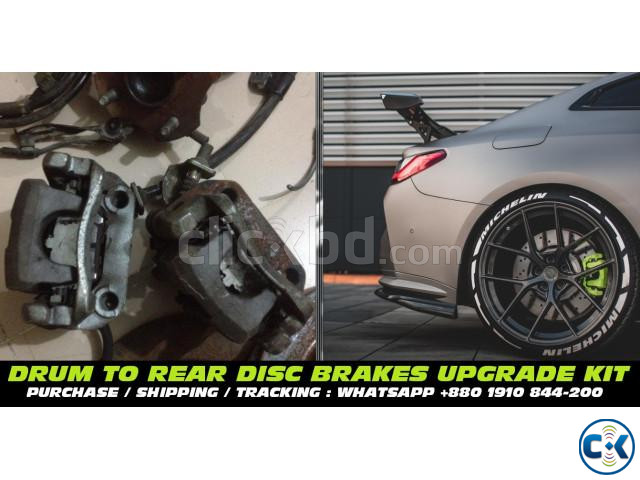 DRUM TO REAR DISC BRAKE UPGRADE KIT EXCLUSIVE 2024 large image 4