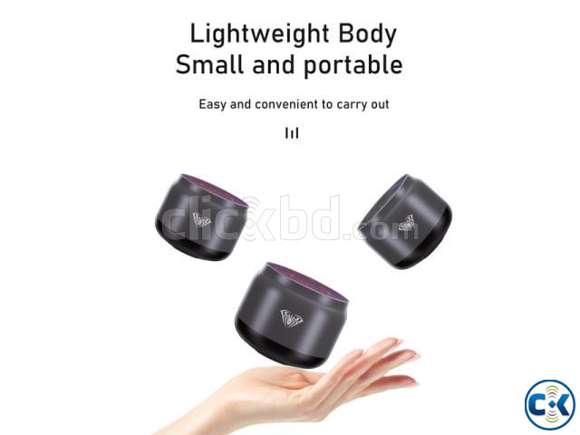AULA BS302 360 Surround Sound Portable Bluetooth Speaker large image 0