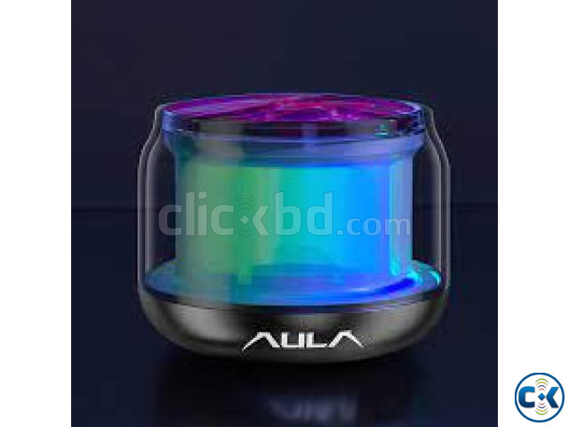 AULA BS302 360 Surround Sound Portable Bluetooth Speaker large image 2