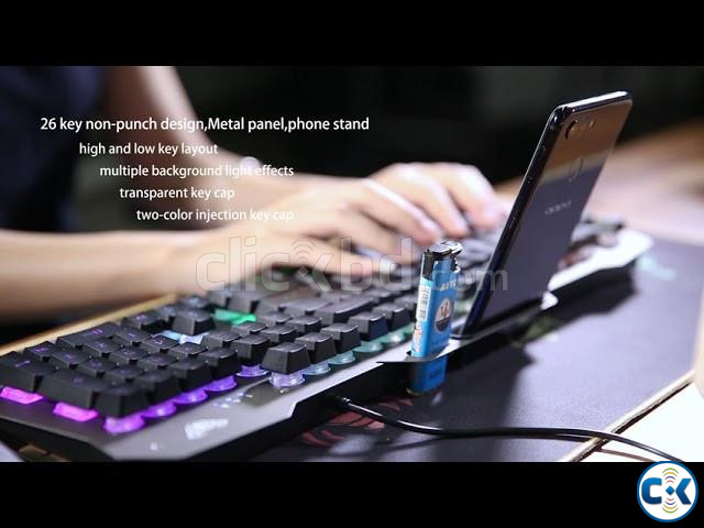 AULA F3010 Membrane Gaming Keyboard large image 0