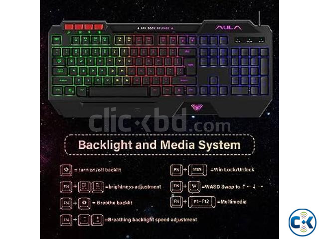 AULA T650 4 in 1 Gaming Combo Pack Product large image 1