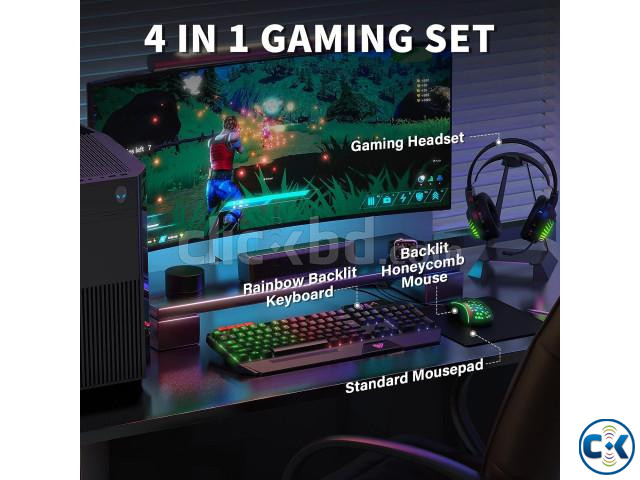 AULA T650 4 in 1 Gaming Combo Pack Product large image 2