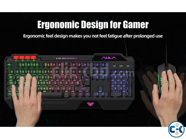 AULA T650 4 in 1 Gaming Combo Pack Product large image 4