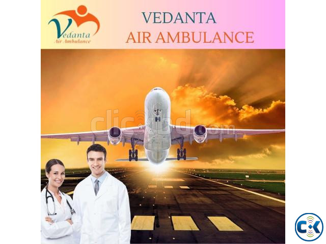 Obtain Vedanta Air Ambulance in India with Advanced Medical large image 0