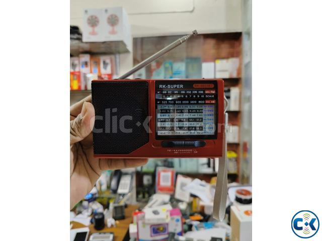 RK 9803 Bluetooth 9 Band FM Radio With USB TF Music Player large image 2