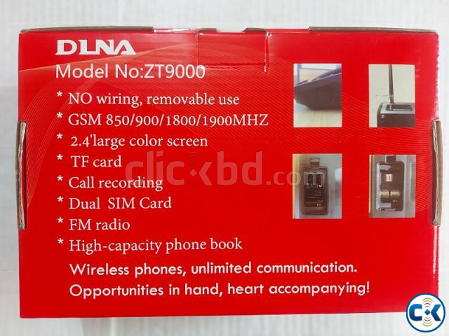DLNA ZT9000 Sim Land Phone 2 Sim Call Record FM large image 4