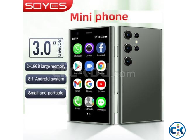 Soyes S23 Pro Mini Android Phone 2GB RAM 3 inch Display large image 1