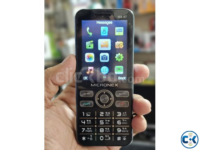 Micronex MX57 Feature Phone Dual Sim large image 1