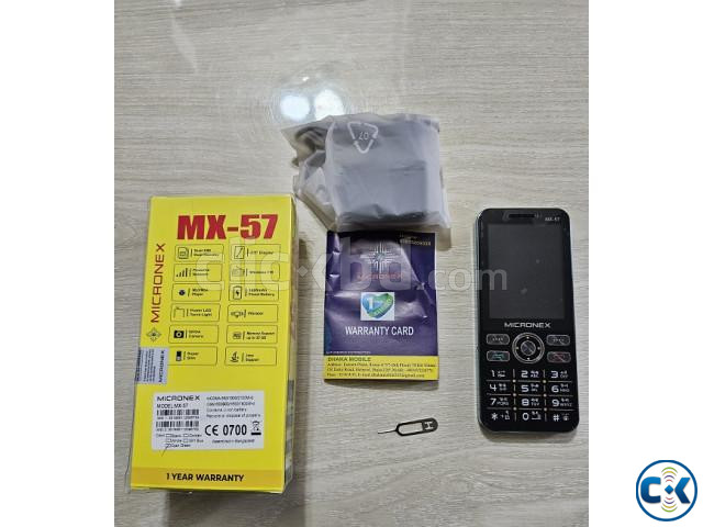Micronex MX57 Feature Phone Dual Sim large image 2