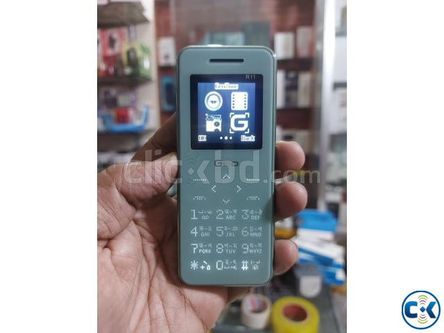 Geo R11 Mini Phone Touch Keypad Blue large image 3