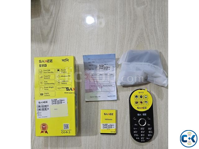 SANEE S113 Dual Sim Phone With Warranty large image 2
