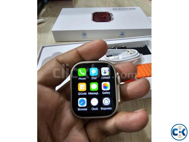 S8 Ultra 4g Smartwatch 1GB RAM Wifi Playstore Single Sim Dua | ClickBD large image 2