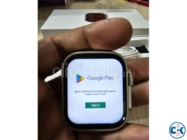 S8 Ultra 4g Smartwatch 1GB RAM Wifi Playstore Single Sim Dua large image 3