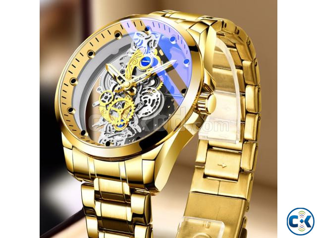 Transparent Dial Fashion Sport Stainless Steel TIGERAO 2023 | ClickBD large image 1