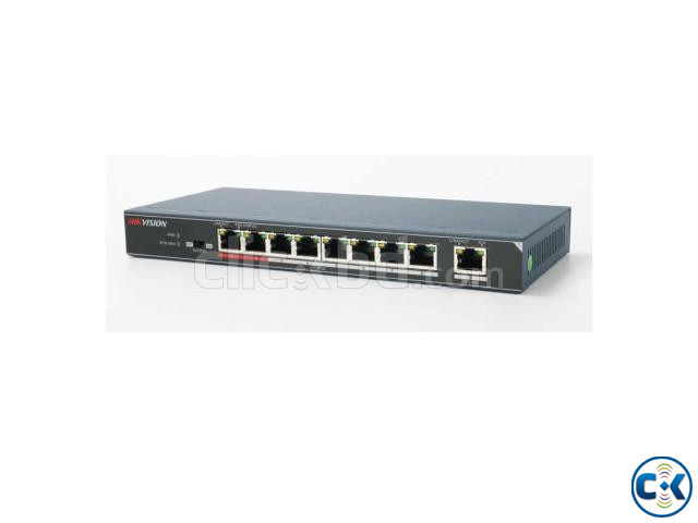 Hikvision DS-3E0109P-E M B 8 Port Unmanaged PoE Switch large image 2