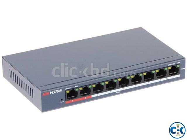 Hikvision DS-3E0109P-E M B 8 Port Unmanaged PoE Switch large image 3