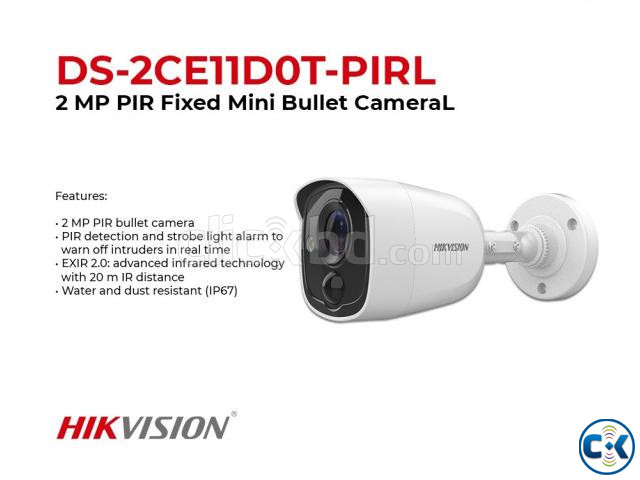 HIKVISION 2MP Bullet CC Camera DS-2CE11DOT-PIRL large image 3