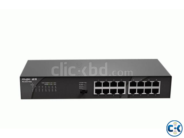 Ruijie RG-ES116G 16-Port Gigabit Unmanaged Switch large image 2