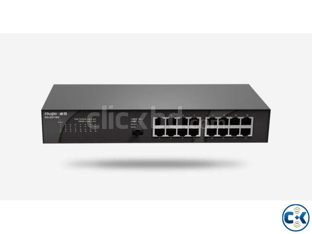Ruijie RG-ES116G 16-Port Gigabit Unmanaged Switch large image 4