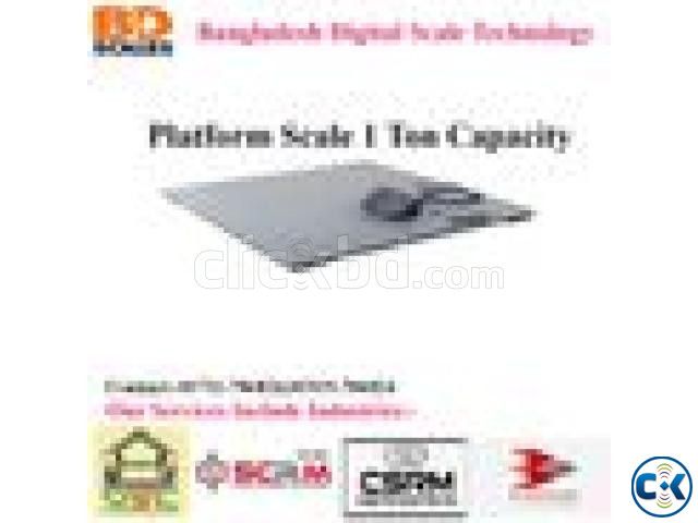 Digital Platform Scale 10 Ton Capacity. large image 0