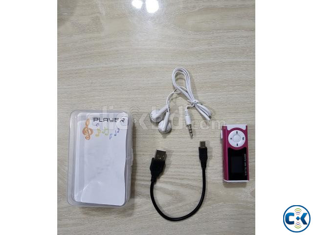 AR03 Mini MP3 Player With Display large image 2