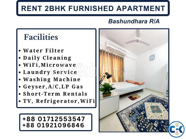 Fully Furnished Two Bedroom Serviced Apartment RENT in Bashu large image 0