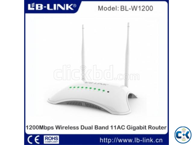 LB-LINK BL-W1200 1200Mbps 11ac Wireless Dual Band Gigabit Ro large image 1