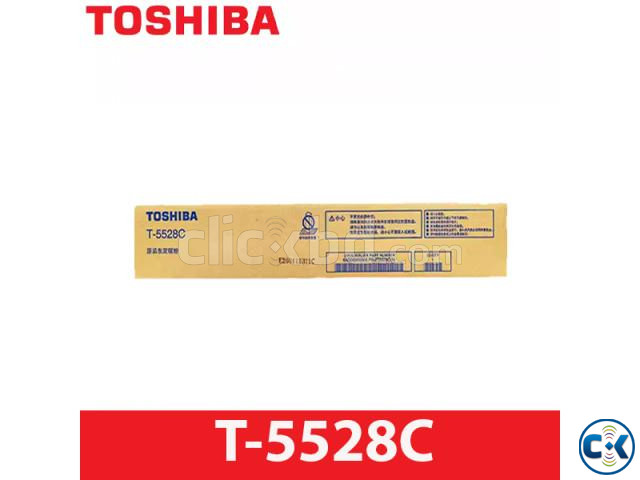 Toshiba T-5528C Original Black Toner Cartridge large image 1