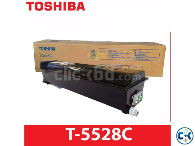 Toshiba T-5528C Original Black Toner Cartridge large image 3