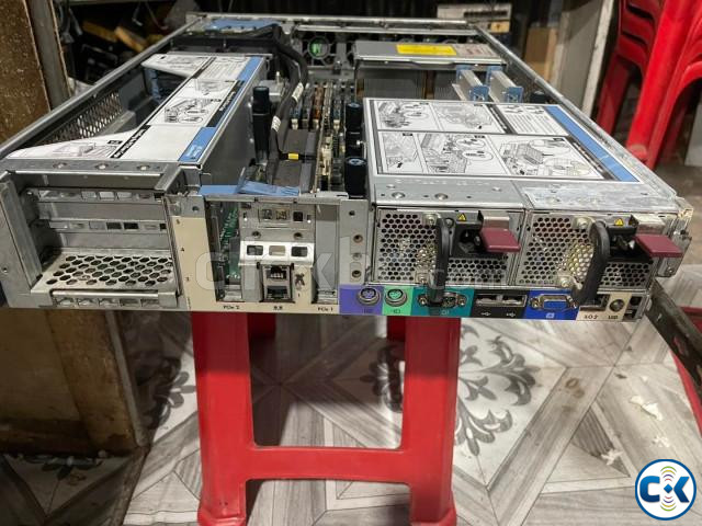 HP DL380 G5 Xeon processor 3.00 GHz Ram 8GB 8 slot Hard D large image 1