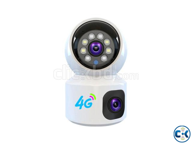 4G V380 Pro Sim Support Wifi Camera Dual Lans 1080p Rotatabl | ClickBD large image 1