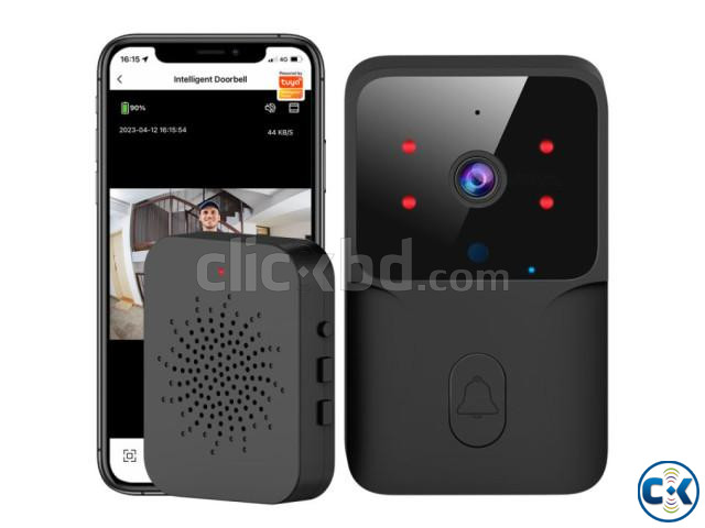 AR17 Wifi Doorbell Video Camera 1080p Night Vision large image 2