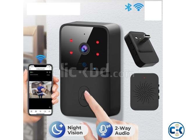 AR17 Wifi Doorbell Video Camera 1080p Night Vision large image 3