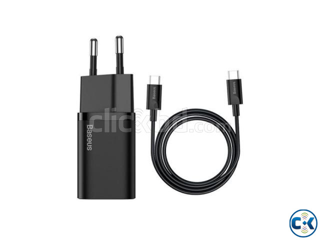 Baseus 25W Super Si Quick Charger Set Type-C to Type-C large image 1