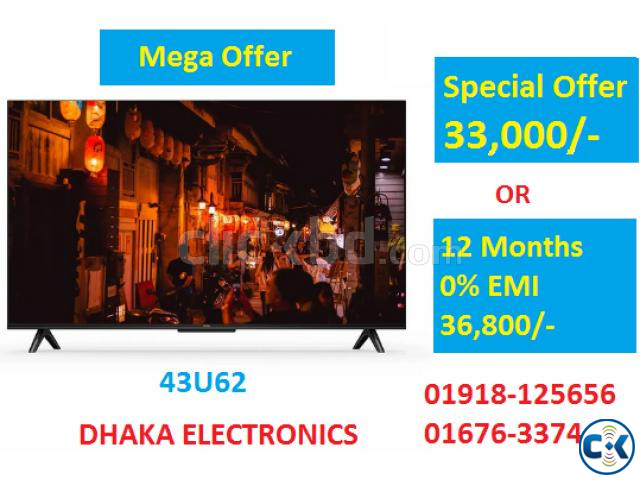 Rowa 43 Inch UHD 4K Google Android TV 43U62  large image 0