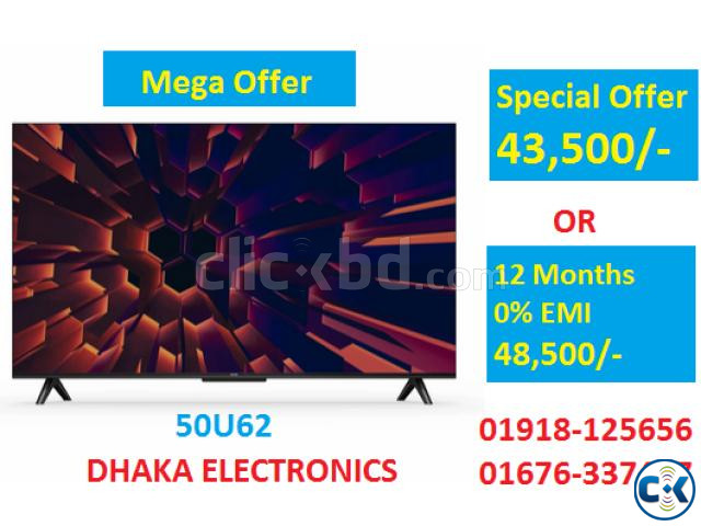 Rowa 50 Inch UHD 4K Google Android TV 50U62  large image 0