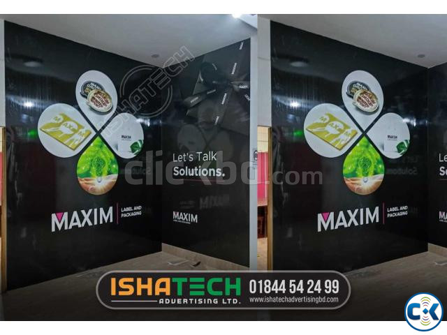 Transform Your Space The Magic of Inkjet Glass Wall Stick large image 3