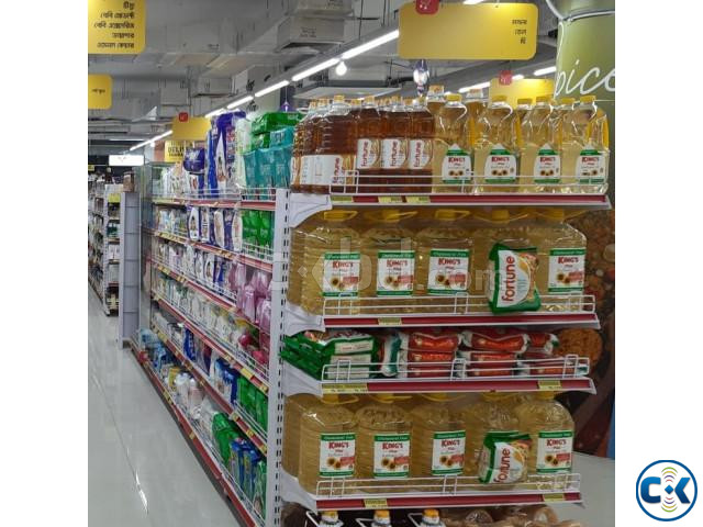 Adjustable Supermarket Display Rack large image 2