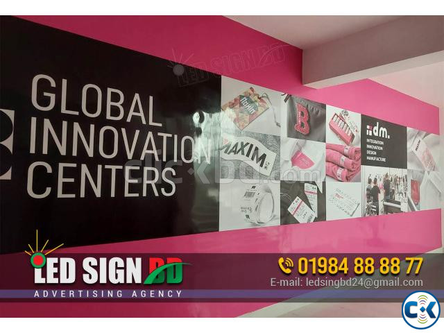 Transform Your Space The Magic of Inkjet Glass Wall Stick large image 2