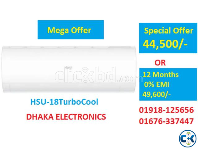 Haier 1.5 Ton Non-Inverter TurboCool Ac HSU-18TurboCool  large image 0