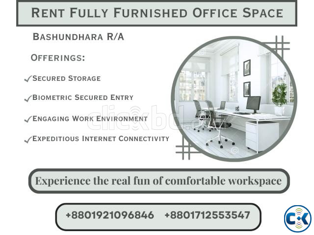 Ready-To-Use Office Space For Rent In Bashundhara R A large image 0