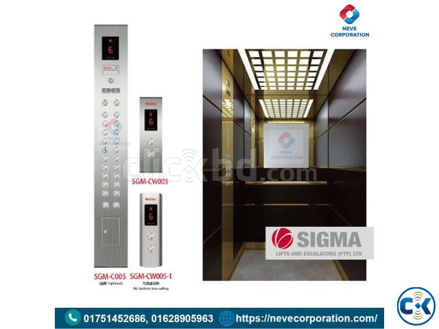 Sigma elevator sigma elevator company 6-Person Lift large image 0