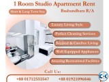 1Bedroom Furnished Studio Apartment RENT in Bashundhara R A
