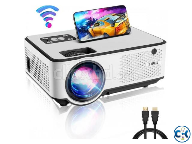 Cheerlux C9 WiFi LED TV Projector large image 2