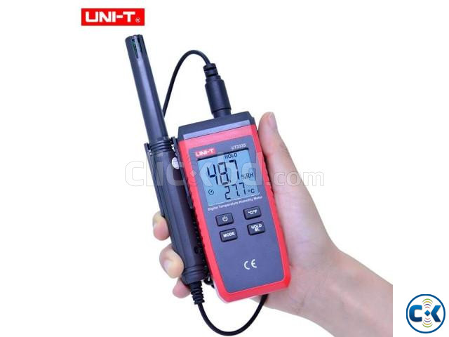 UNI-T UT333S Digital Temperature Humidity Meter large image 1