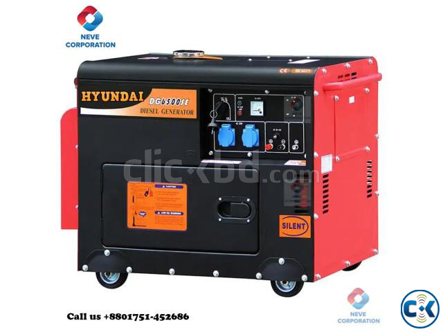 Hyundai 7.5kVA 6kW Diesel Generator Price in Bangladesh large image 0