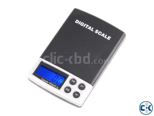 Digital Pocket Scale 0.1g to 1000g 1Kg  large image 0